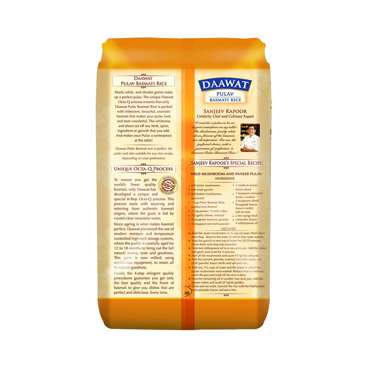 Daawat Basmati Rice - Pulav - 1 Kg