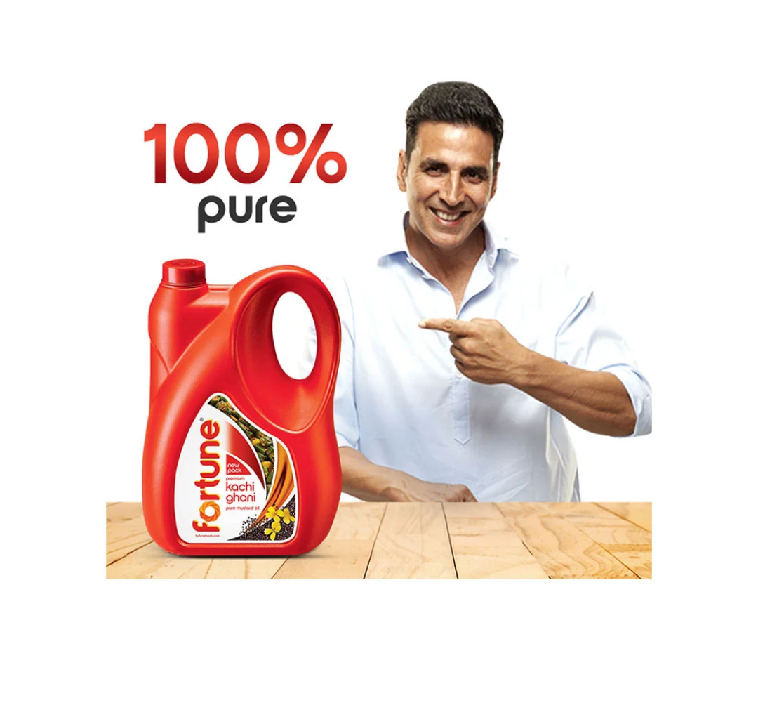 Fortune Premium Kachi Ghani Pure Mustard Oil - 5 L  Jar
