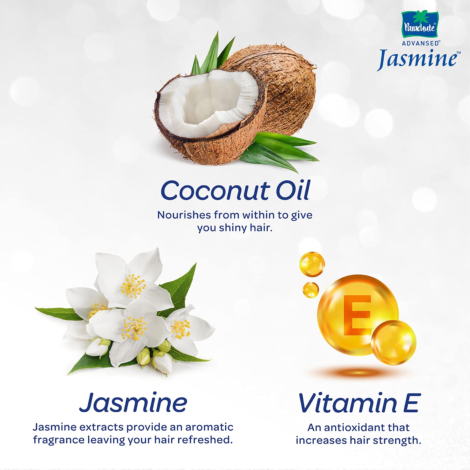 Parachute Advansed Jasmine   Coconut Hair Oil - 190 ml