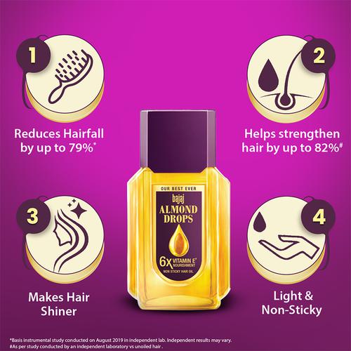 Bajaj Almond Drops Hair Oil - 95 ml