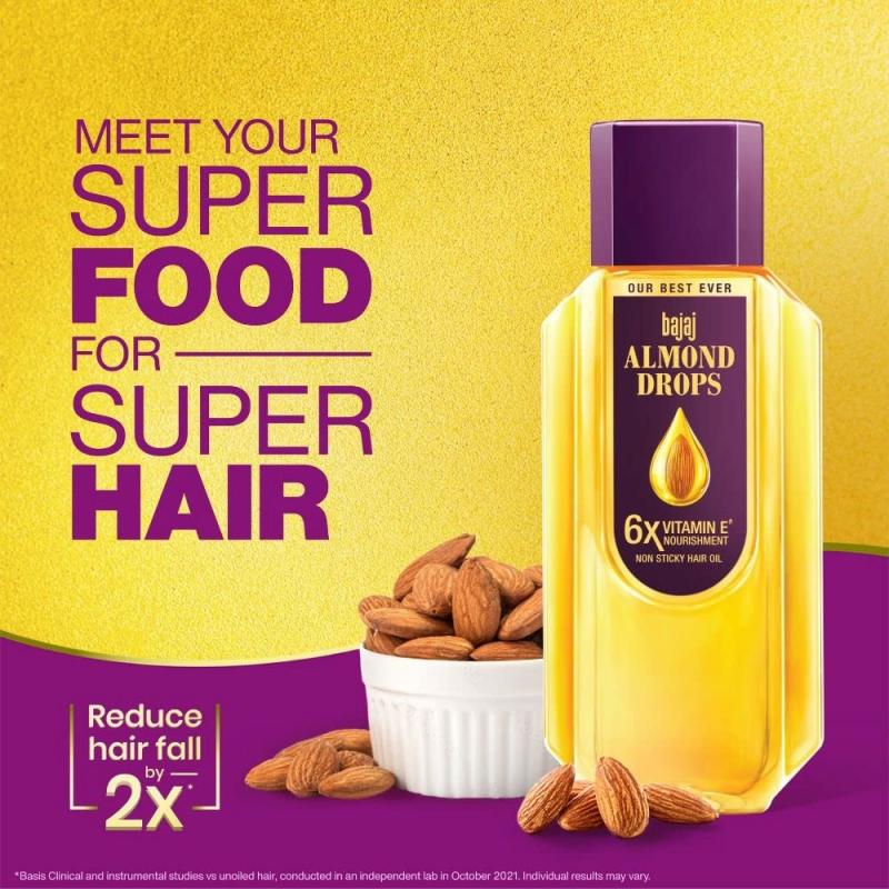 Bajaj Almond Drops Hair Oil - 185 ml