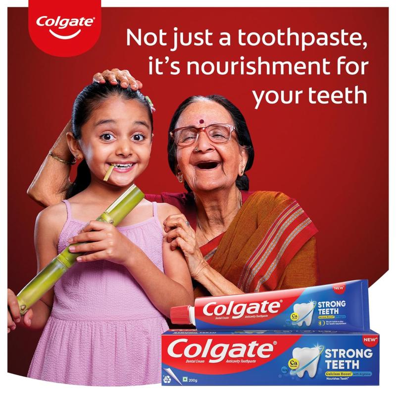 Colgate Strong Teeth - With Amino Shakti - 150 g