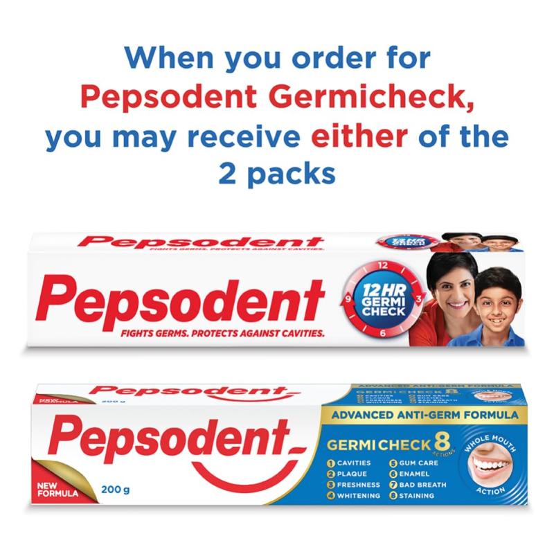 Pepsodent Germicheck Toothpaste - 200 g