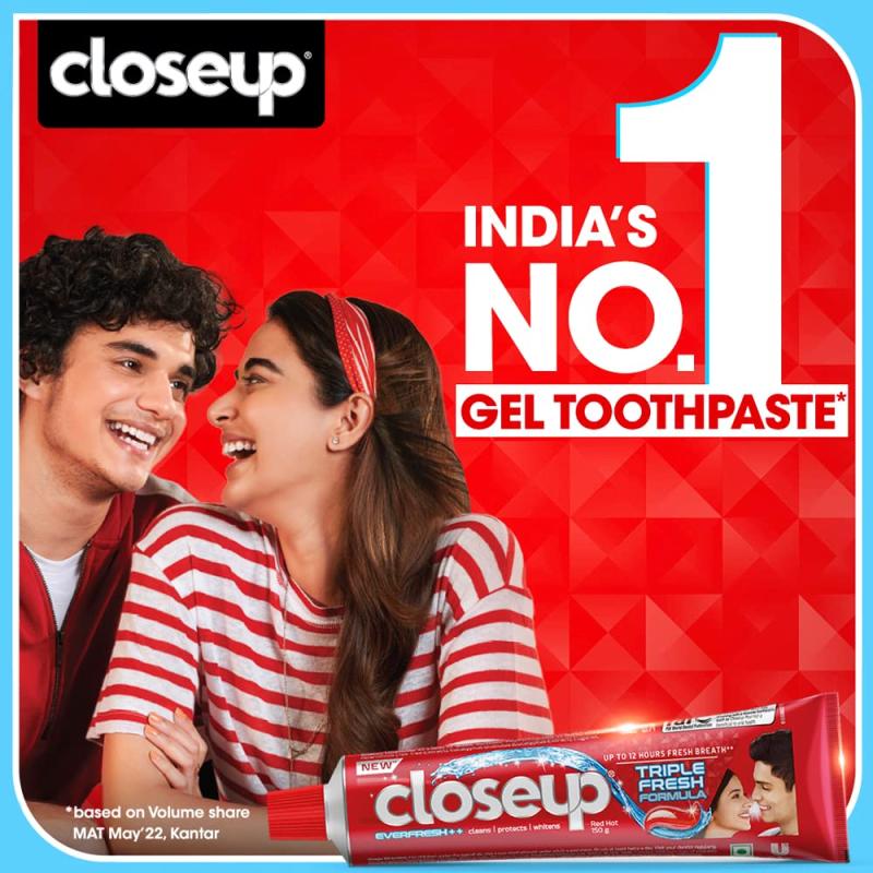 Close Up Everfresh+ Red Hot Gel Toothpaste - 40 g
