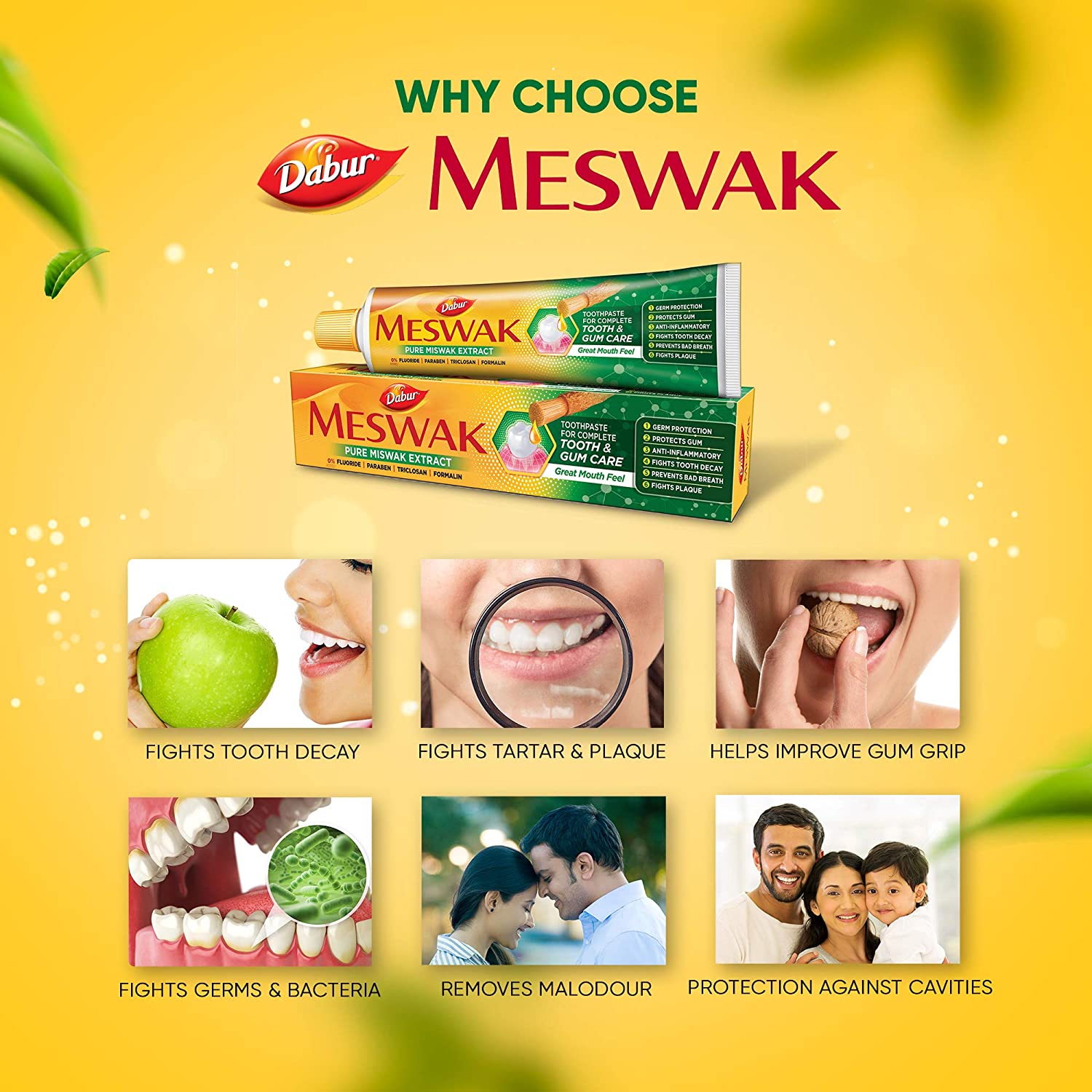 Dabur Meswak Toothpaste - 100 g