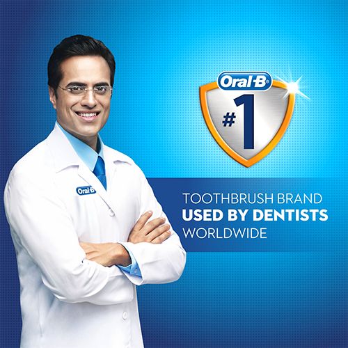 Oral-B Criss Cross Anti-Plaque Toothbrush - Medium - 1 pcs
