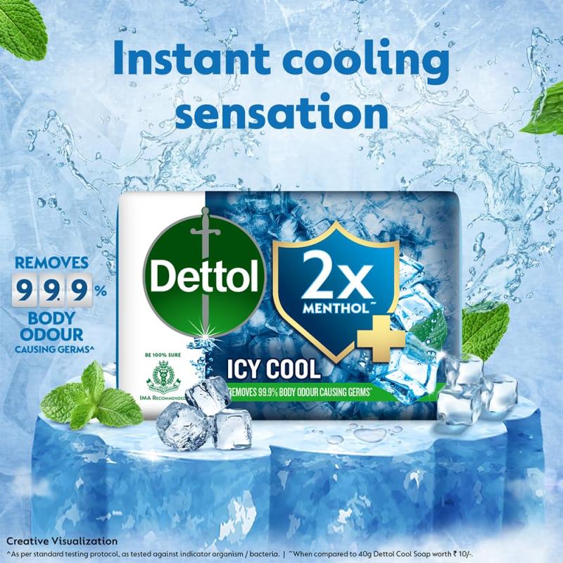 Dettol Cool Soap - 5x125 g
