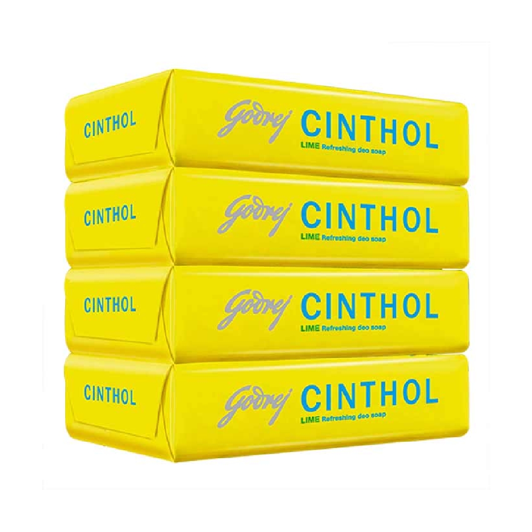 Cinthol Lime Soap - 4x100 g