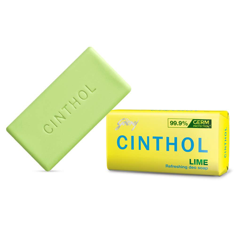 Cinthol Lime Soap - 4x100 g