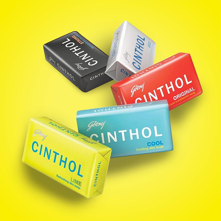 Cinthol Lime Soap - 4x100 g