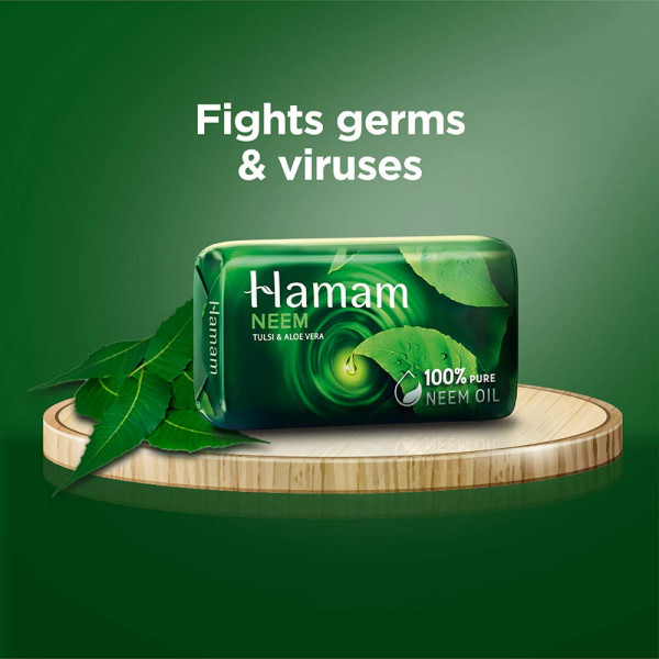 Hamam Soap - Neem Tulsi and Aloevera - 100 g