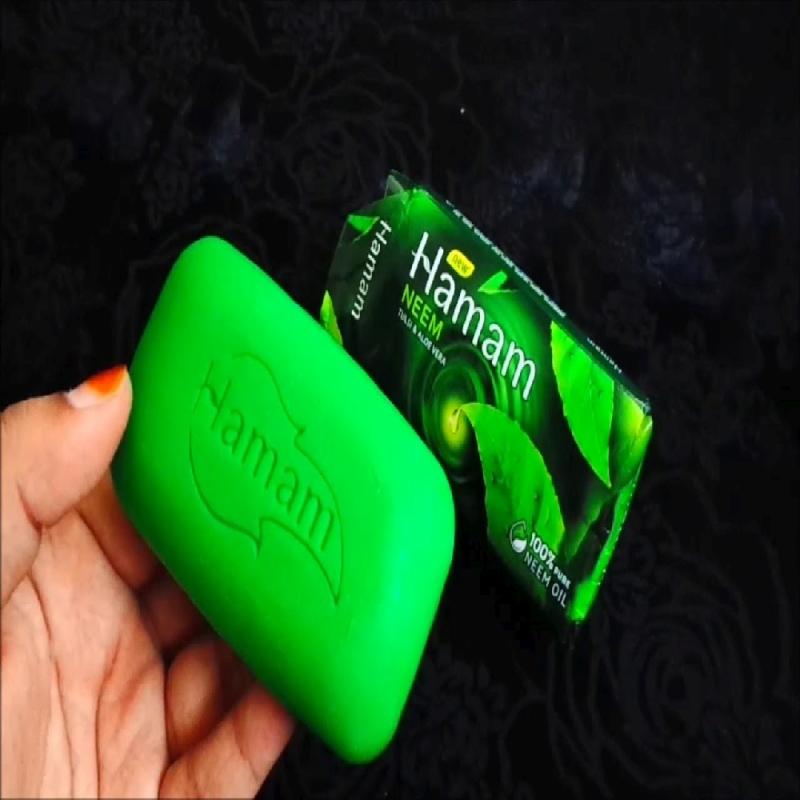 Hamam Soap - Neem Tulsi and Aloevera - 150 g (Pack of 3)