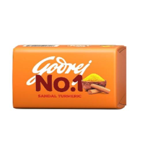 Godrej No.1 Sandal & Turmeric Soap - 100 g