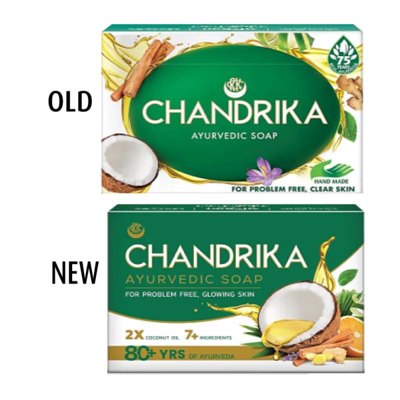 Chandrika Bathing Soap - Ayurvedic - 125 g