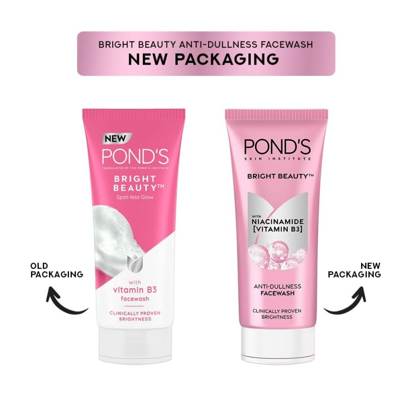 Pond's Bright Beauty Spot less Glow Face Wash - 100 g