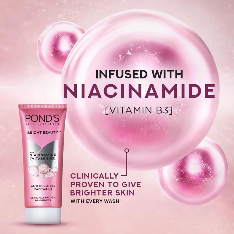 Pond's Bright Beauty Spot less Glow Face Wash - 100 g