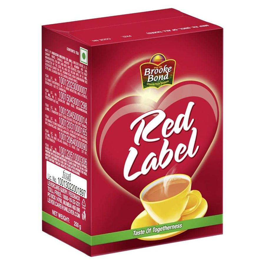 Brooke Bond Red Label Tea - 250 g Carton