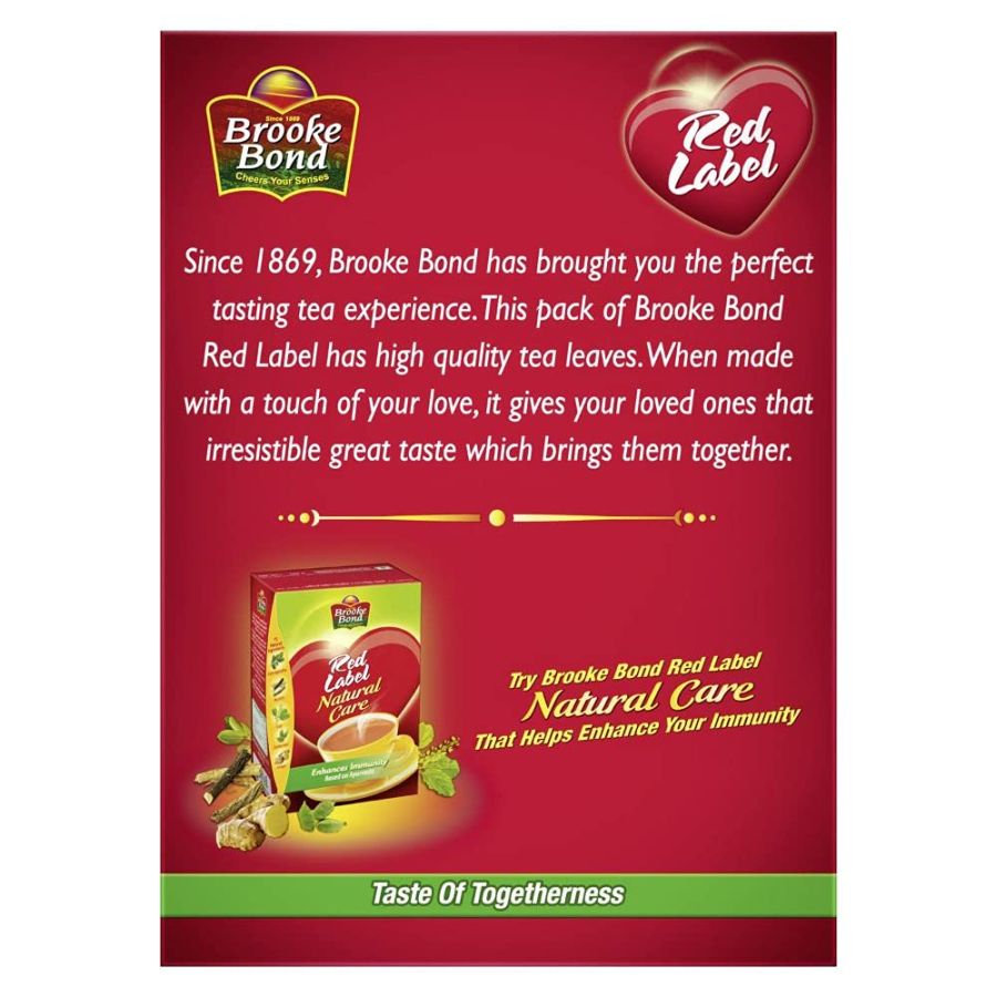 Brooke Bond Red Label Tea - 250 g Carton