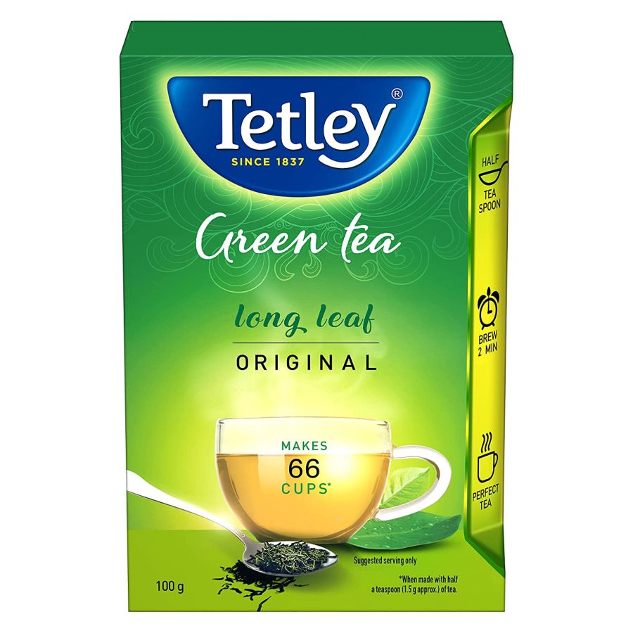 Tetley Green Tea - Long Leaf Original - 100 g