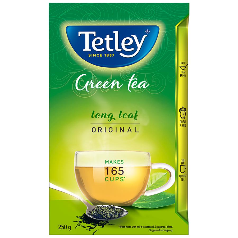 Tetley Green Tea - Long Leaf Original - 250 g
