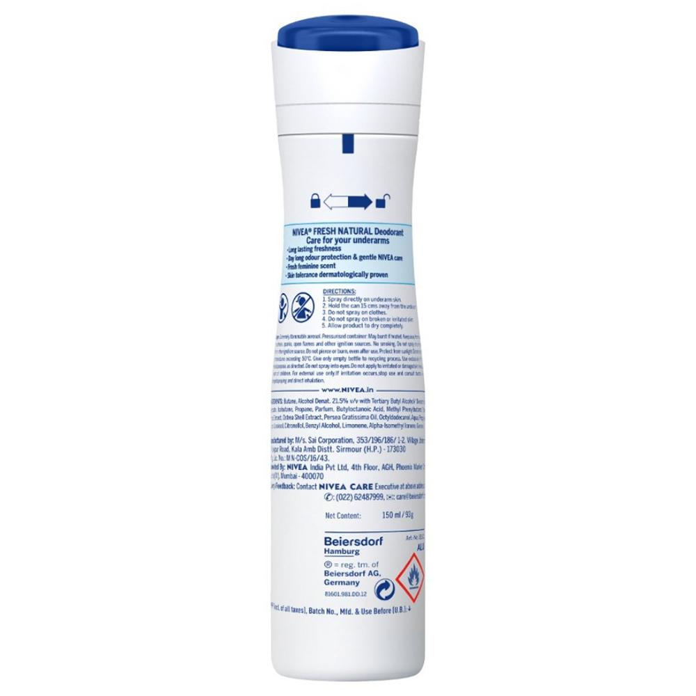 Nivea Fresh Natural Women's Deodorant - 150 ml