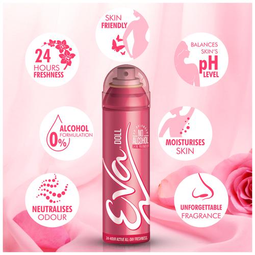 Eva Doll Skin Friendly Deodorant - 125 ml