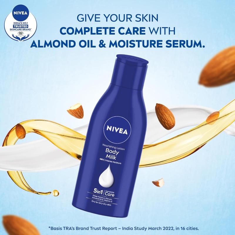 Nivea Body Lotion Nourishing Body Milk - 120 ml