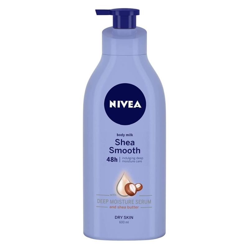 Nivea Shea Smooth Body Lotion for Dry Skin - 400 ml