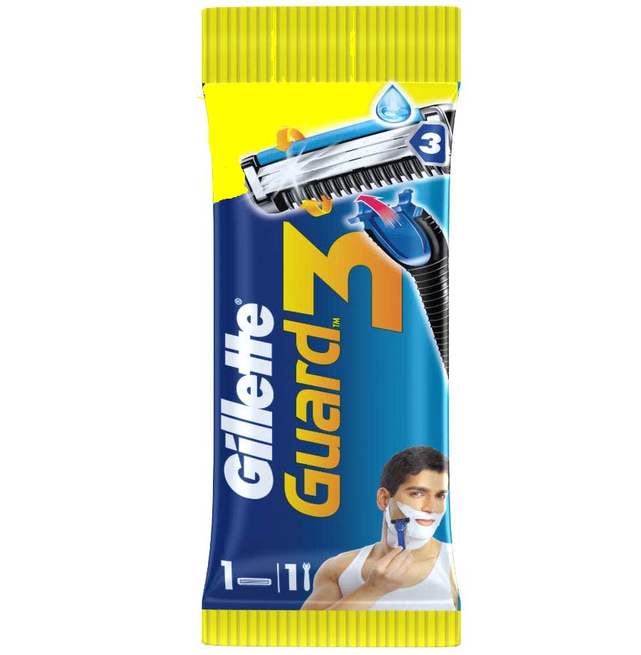 Gillette Guard 3 Shaving Razor - 1 pcs