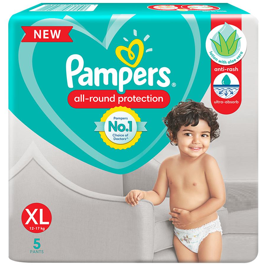 Pampers All Round Protection Pants - XL - (12 - 17 kg) - 5 pcs