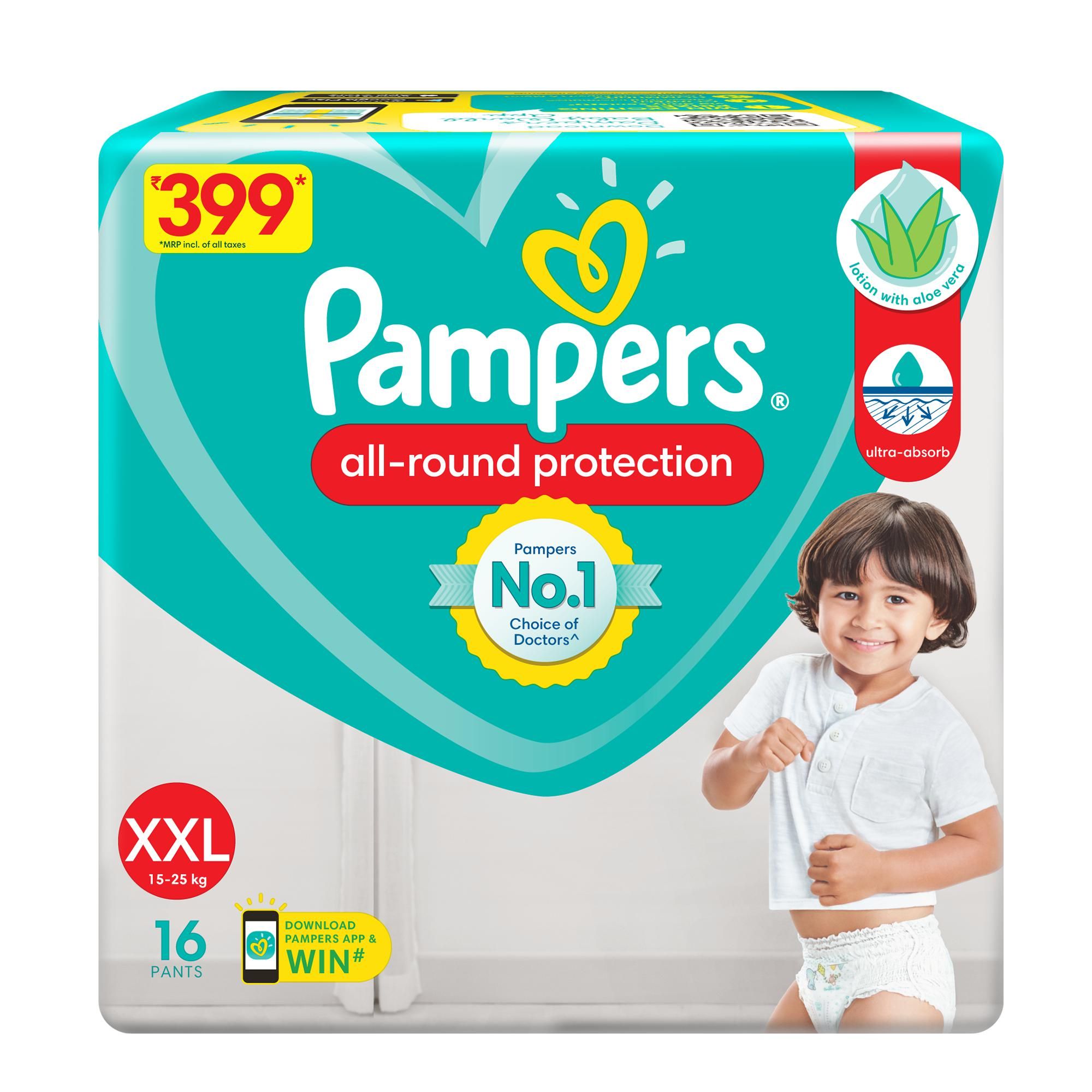 Pampers Baby Dry Pant Style - XXL - (15 - 25 kg) - 16 PCS