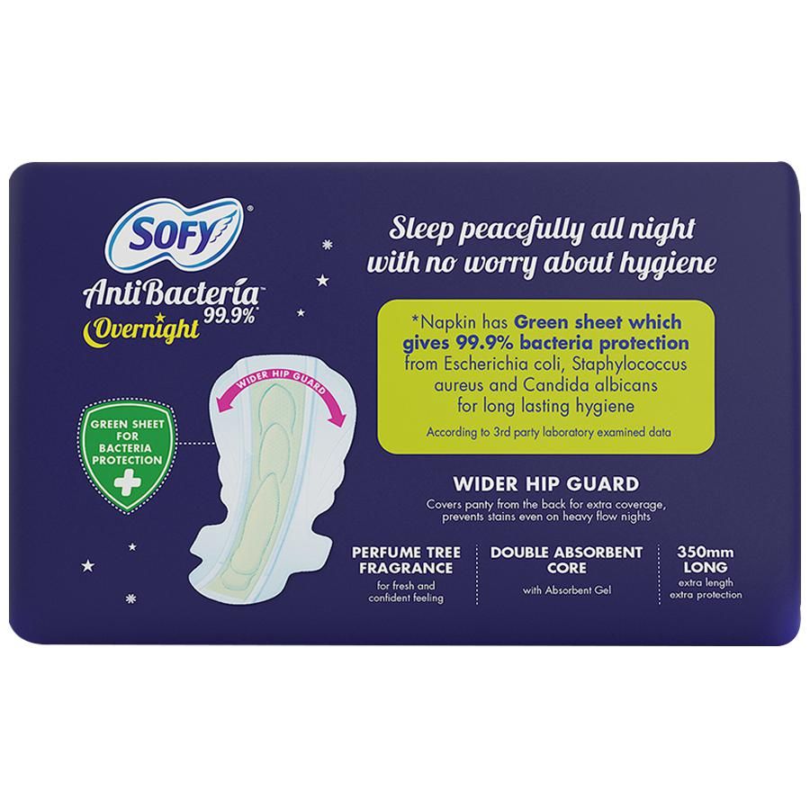 Sofy Antibacteria Overnight Pads - XXL - 10 pcs