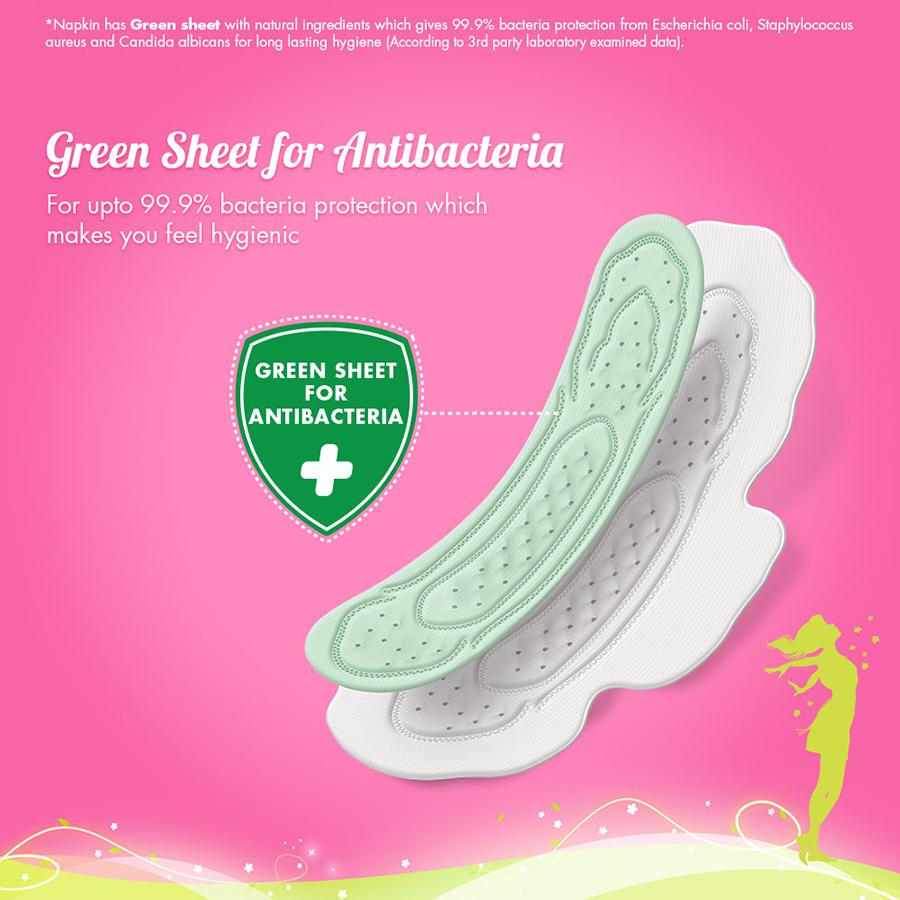 Sofy Bodyfit Antibacteria Pads - XL - 7 pcs
