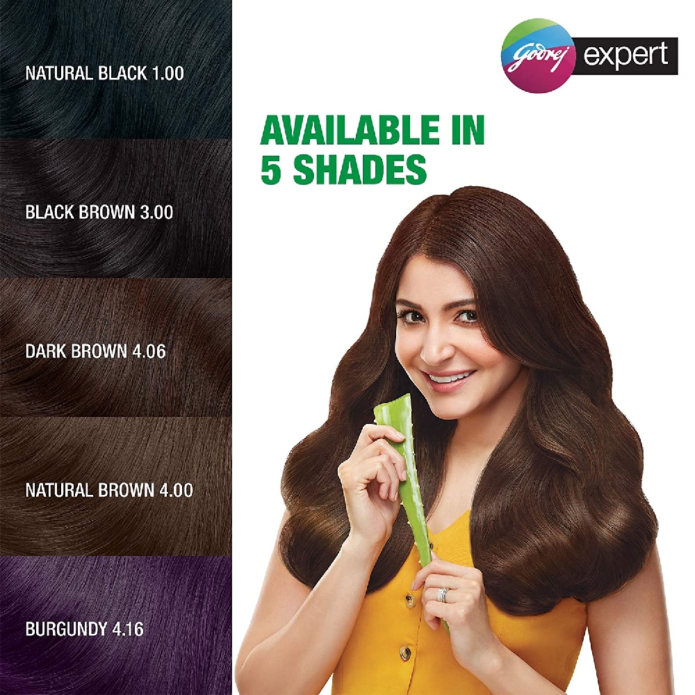Godrej Expert Rich Creme - Natural Brown (4.00) Hair Colour - 20 ml