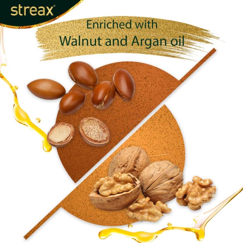 Streax Cream Hair Colour - (1  Natural Black) - 120 ml