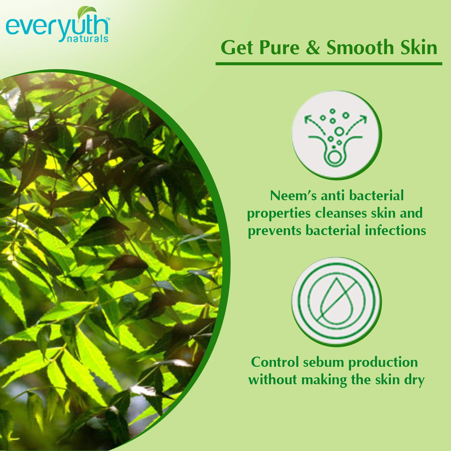 Everyuth Purifying Neem Face Wash - 150 g
