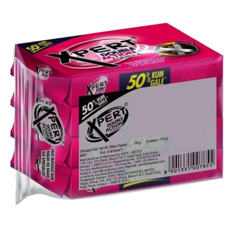 Xpert Dishwash Bar - 90 g (Pack of 4)