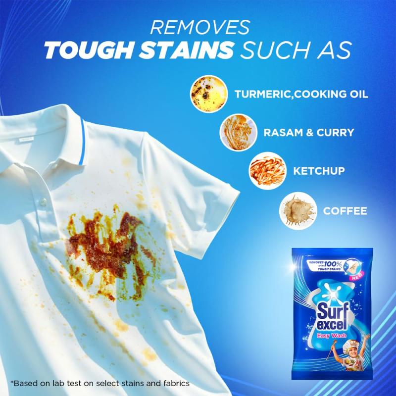 Surf Excel Easy Wash Detergent Powder - 75 g