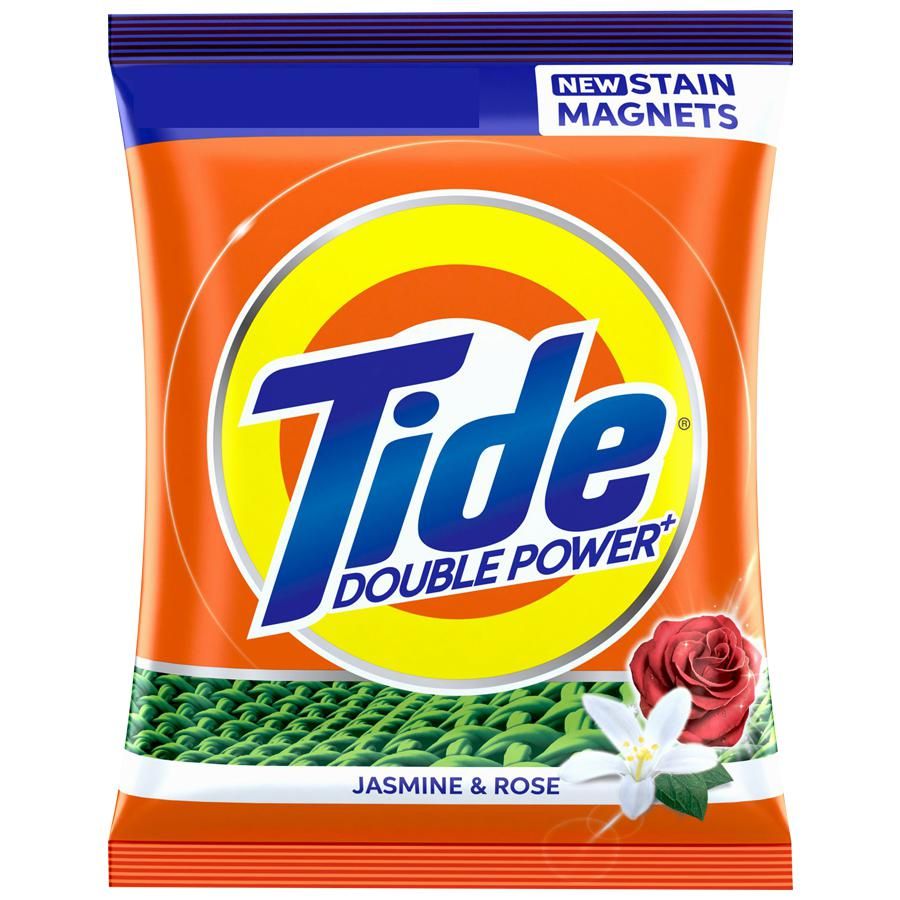 Tide Plus Double Power Detergent Powder-Jasmine & Rose - 2 kg