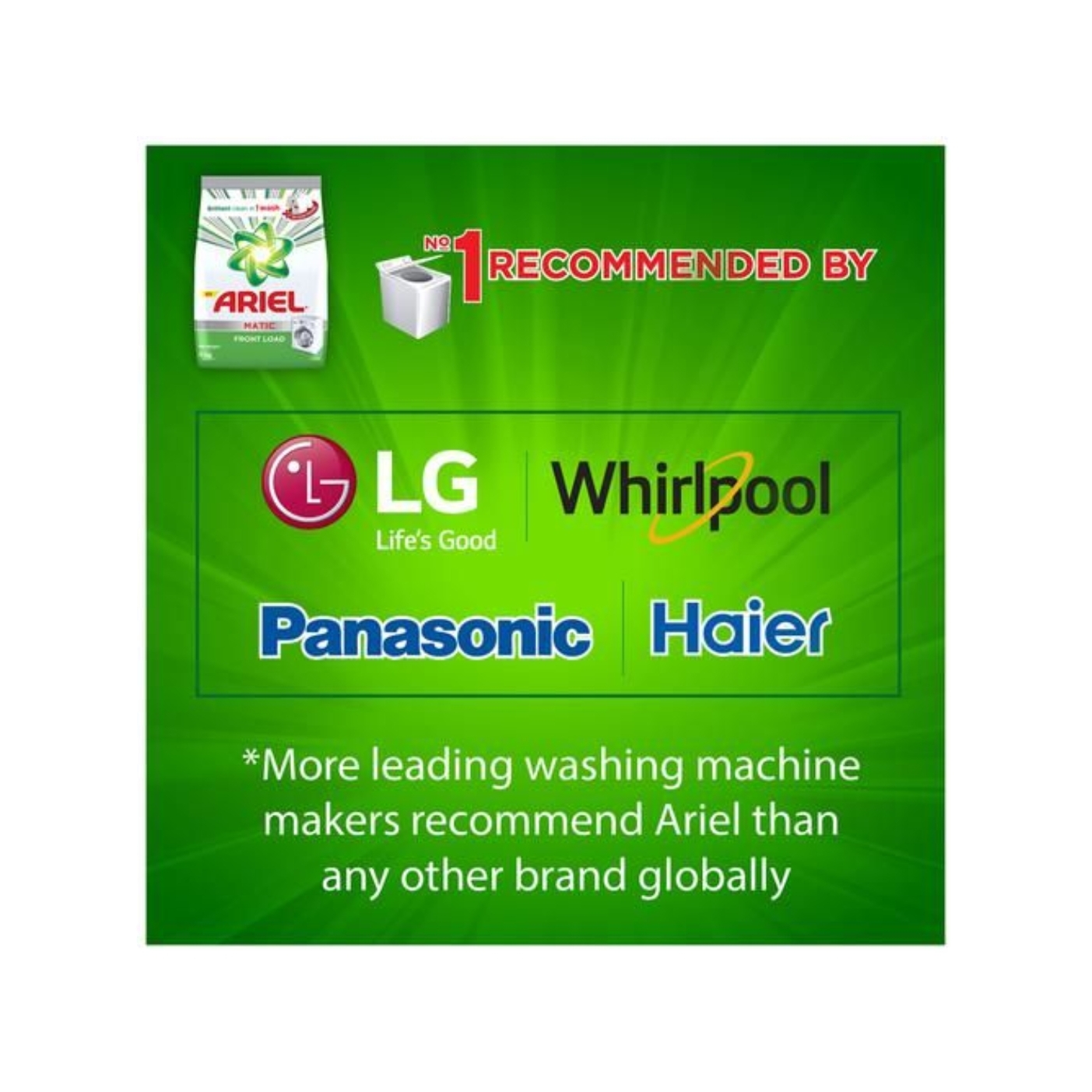 Ariel Matic Front Load Detergent Washing Powder - 500 g