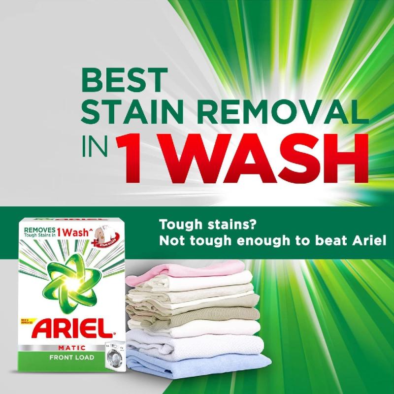 Ariel Matic Front Load Detergent Washing Powder - 2 kg