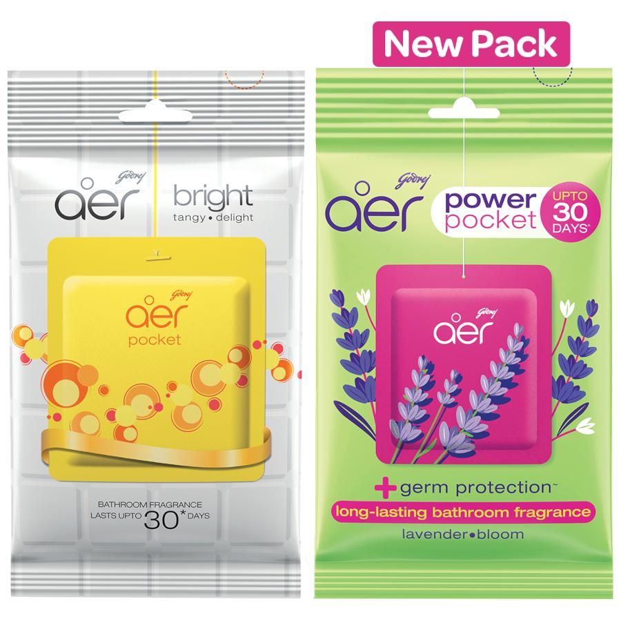 Godrej Aer Power Pocket - Lavender Bloom - 10 g