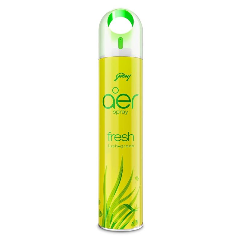 Godrej Aer Spray - Fresh Lush Green - 220 ml