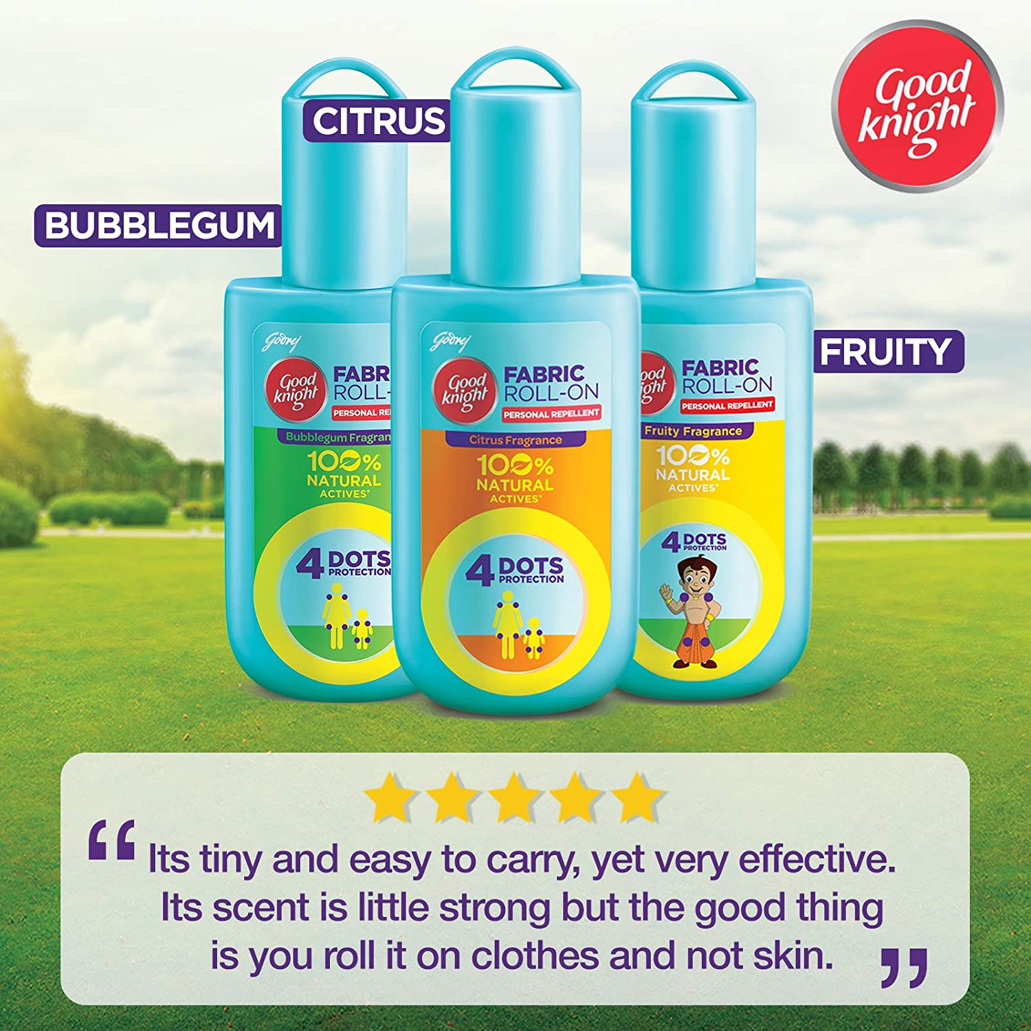 Good knight Fabric Roll-On Mosquito Repellent - 8 ml