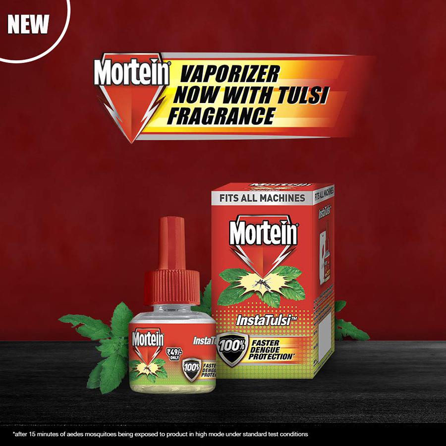 Mortein Mosquito Repellent Refill - Tulsi - 45 ml