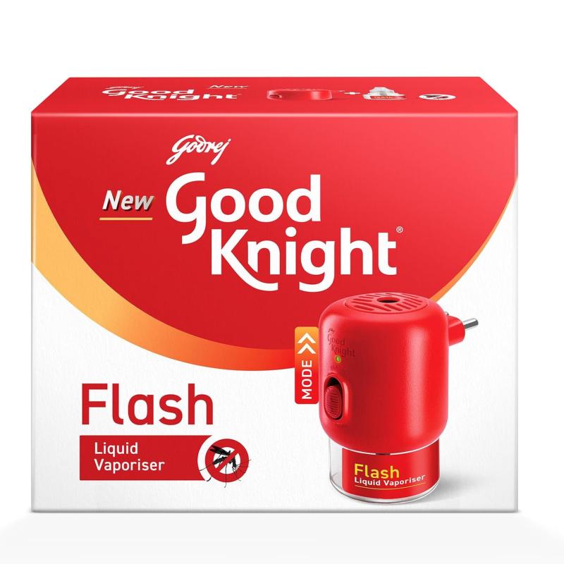Good Knight Flash Liquid Vaporiser (Machine +  Refill) - 45 ml