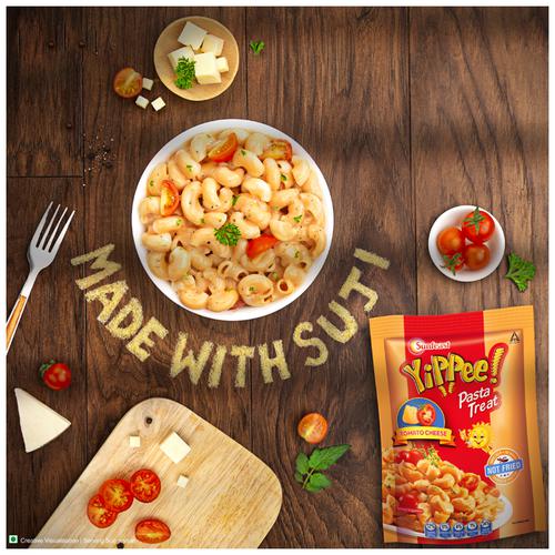 Sunfeast Yippee Treat Pasta - Tomato Cheese - 65 g