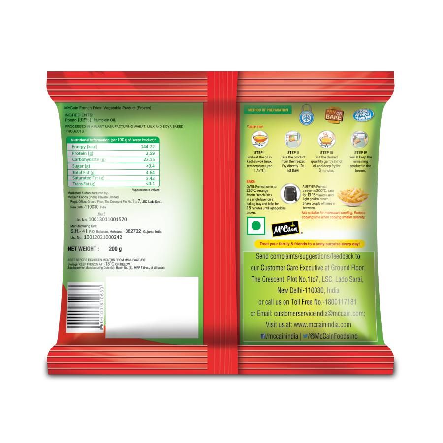 McCain French Fries - 200 g