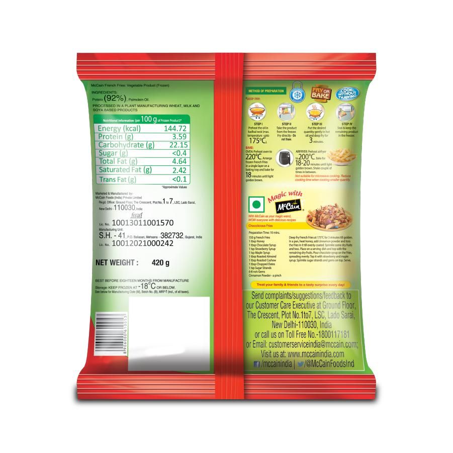 McCain French Fries - 420 g