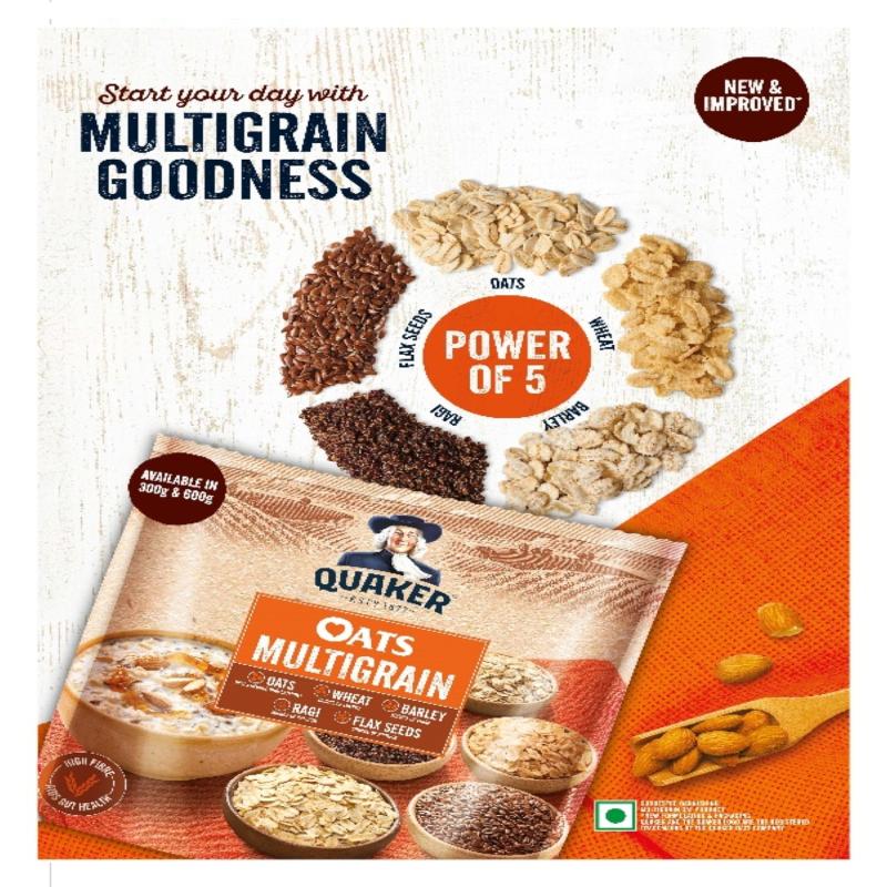 Quaker Multigrain Oats - 600 g